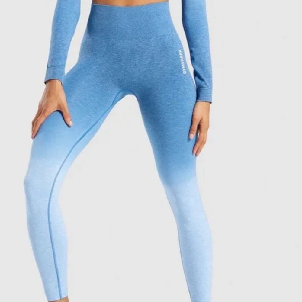 Gymshark Blue Ombré Leggings
